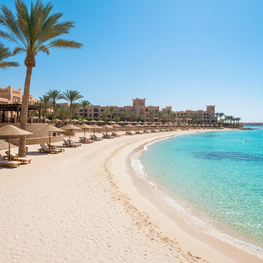 شاطئ البحر الأحمر في مصر